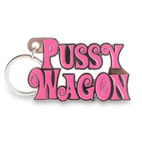 alloy fashion movie sexy kill bill series pussy wagon keyring letter pendants accessories for women men gift keychains 2022