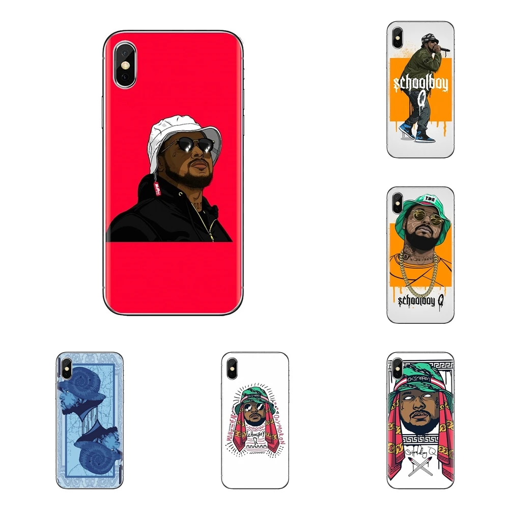 Soft Transparent Skin Case For HTC One U11 U12 X9 M7 M8 A9 M9 M10 E9 Plus Desire 630 530 626 628 816 820 830 hip hop schoolboy q |