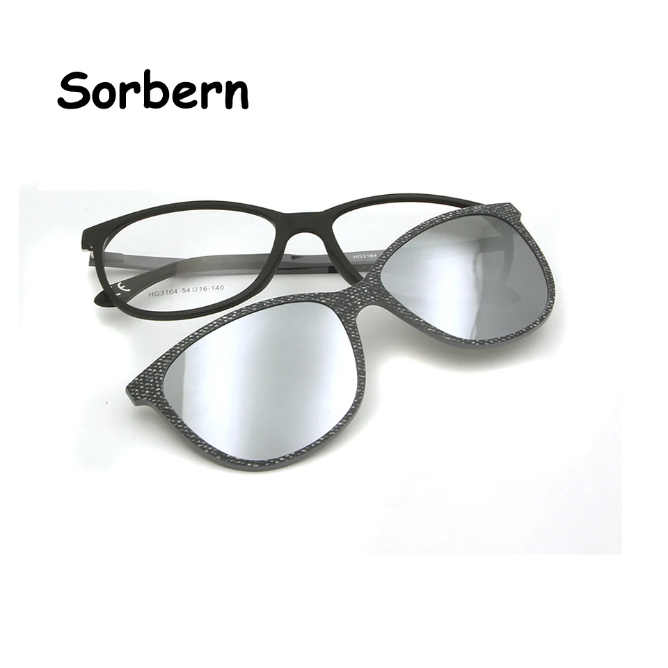 Очки Ultem с клипсой женские поляризационные оптические очки в оправе кошачий глаз