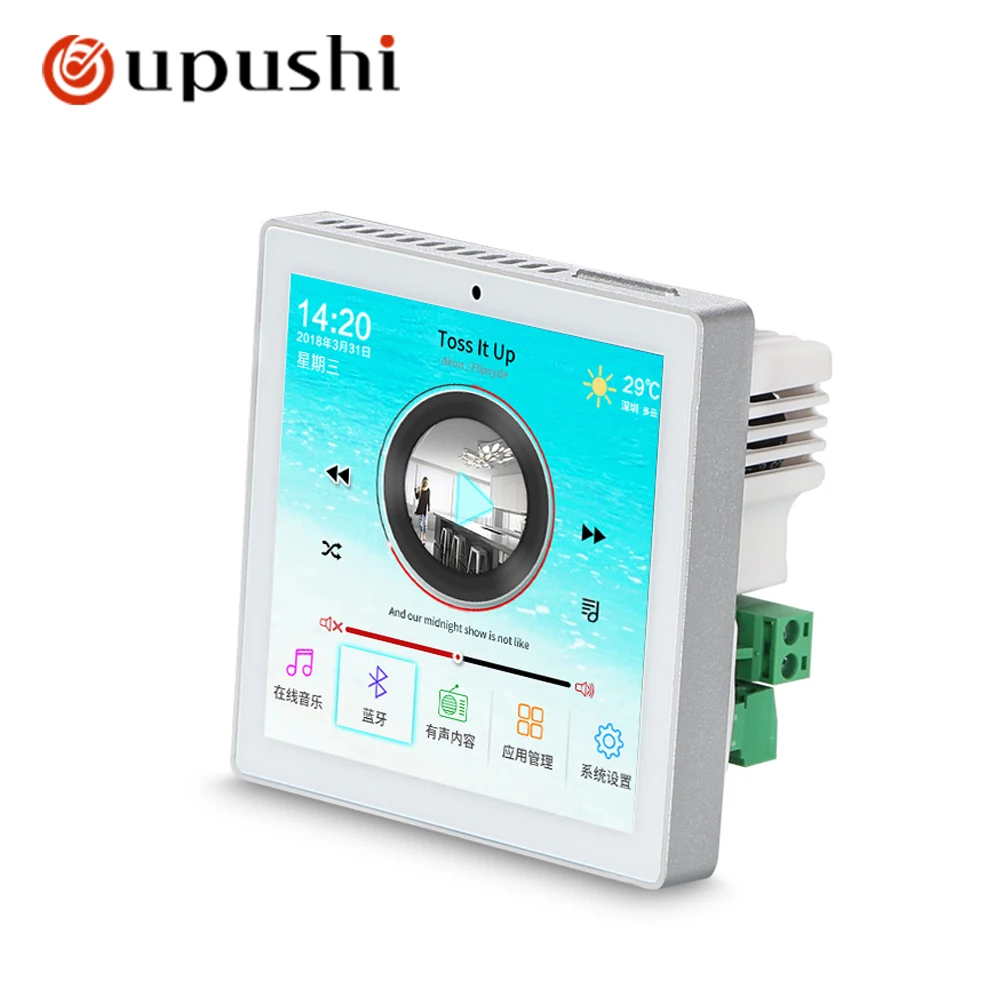 Oupushi B5 новый домашний гостиничный магазин аудио визуальный в стене фоновый