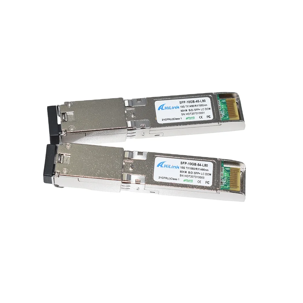 

10 ГБ/сек. BIDI 1490/нм SFP + ZR 80 км оптический трансивер