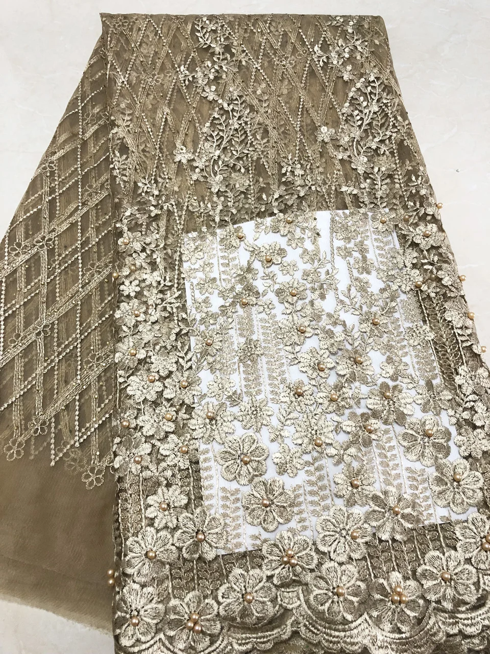 Бусы ручной работы 3D свадебное платье аппликация DIY свадебный головной убор