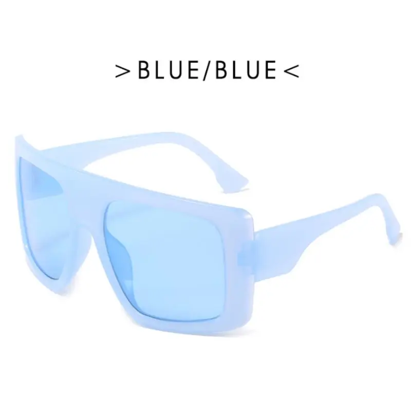 

2021 Newest Design Big Frame Oversized Sunglasses Women Luxury Brand Large Flat Top Sun Glasses Trendy Square Gradient Shades
