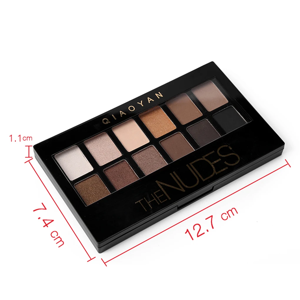 BGVfive12 цветов Обнаженная земля Цвет Тени для век Палетка с дымчатыми оттенками