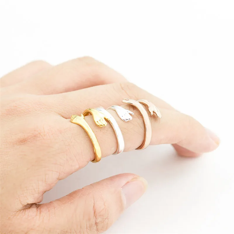 Украшения для рук аксессуары азиатское Золотое кольцо с одним кольцом Открытое