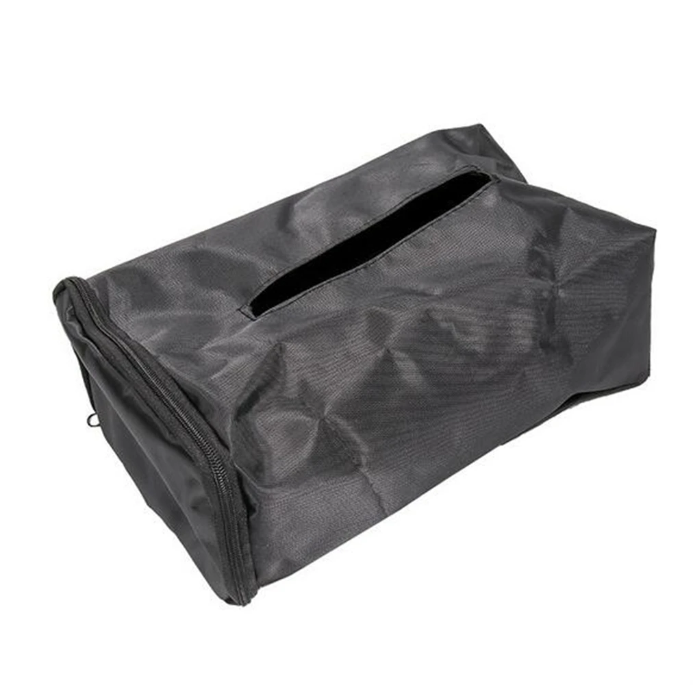 

Car Black Tissue Box Armrest Seat Back PU Leather Tissue Box Napkin Holder Tissue Holder Car Seat Box Auto Accessories