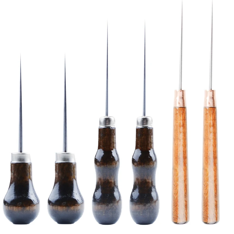 

Шило для шитья с деревянной ручкой, 3 шт.