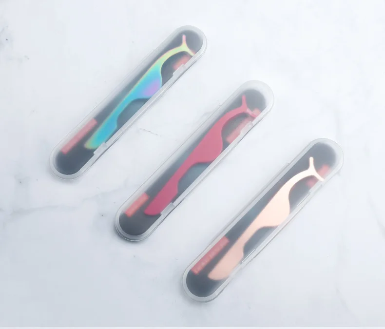 

Multifunctional anti-shake hippocampus false eyelash aid eyelash curler eyebrow clip tweezers