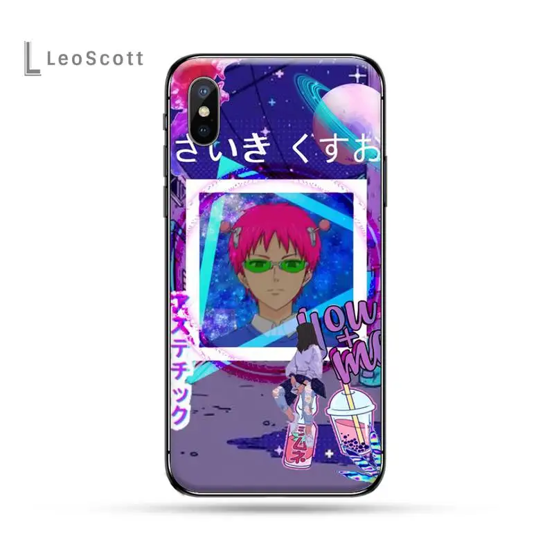 

The Disastrous Life of Saiki K Saiki Kusuo Phone Case for iPhone 11 12 pro XS MAX 8 7 6 6S Plus X 5S SE 2020 XR