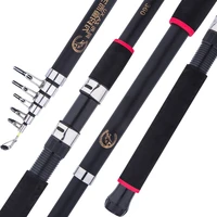 ourbest telescopic spinning fishing rod 1 82 12 42 733 6m carbon travel sea rods throwing surfcasting pole