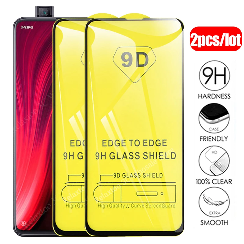 

2pcs 9D Full Glue Protecive Glass For Xiaomi Mi 9T 10T 11T Pro Screen Protector Xiomi 9 SE 11i 11 Lite 10 T Tempered Glass Film