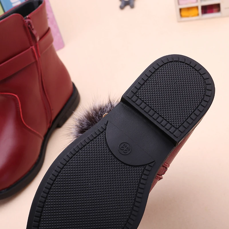 Ботинки для девочек Осень зима 2019 новая детская обувь детские зимние ботинки