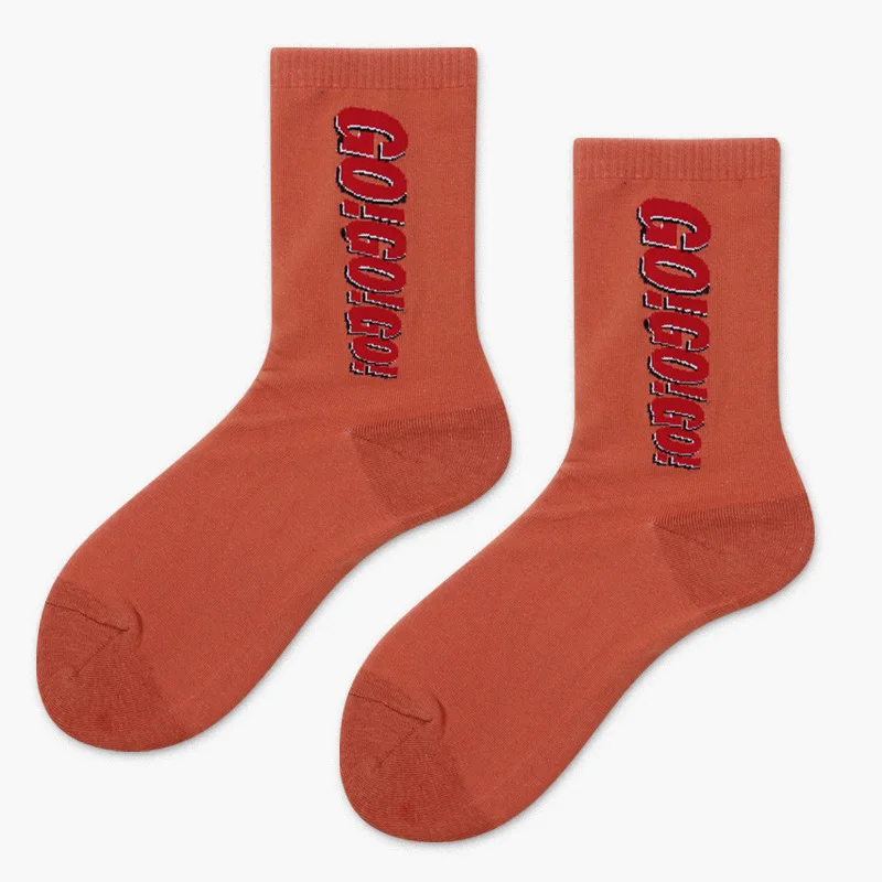 Женские носки с персонажами из мультфильмов фонарь китайские слова буквы