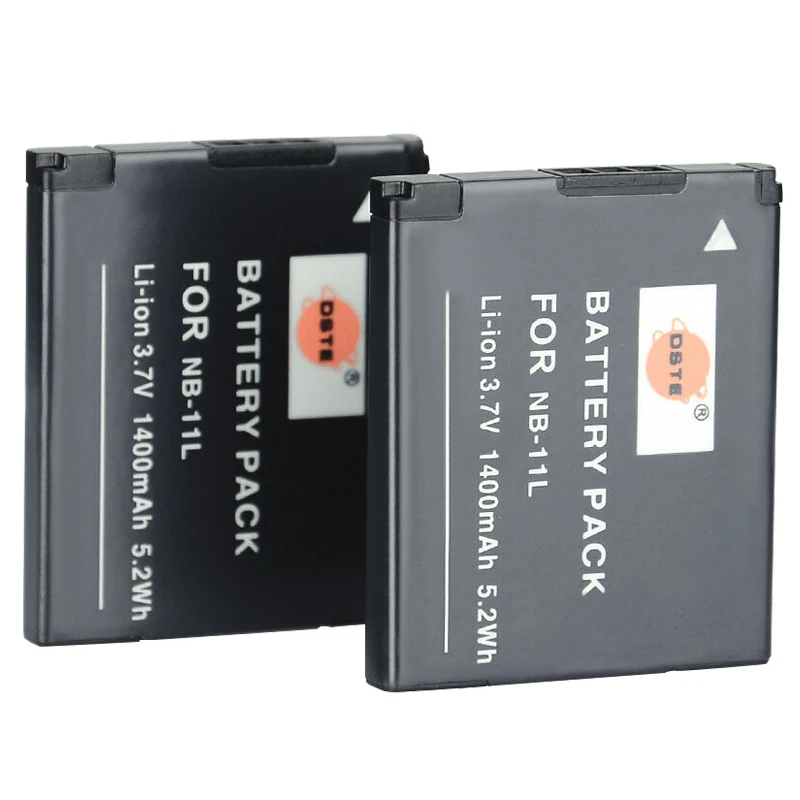 2 шт. 1400 мАч 3 7 в NB-11L NB11L DSTE зарядное устройство для Canon A2400 IS IXUS 125 HS 275 IXY 430F 420F ELPH 320 |