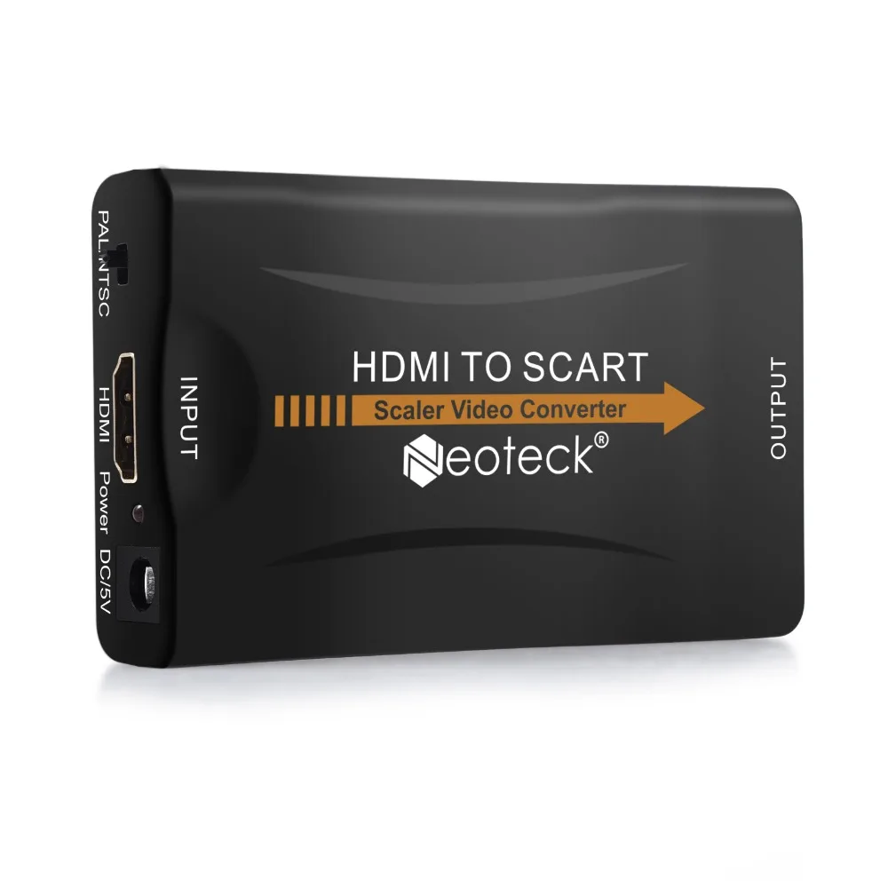 ESYNiC 1080p Переходник HDMI-Scart аудио видео конвертер адаптер Scart для SKY HD Blu Ray DVD Поддержка NTSC PAL CVBS Аудио конвертер