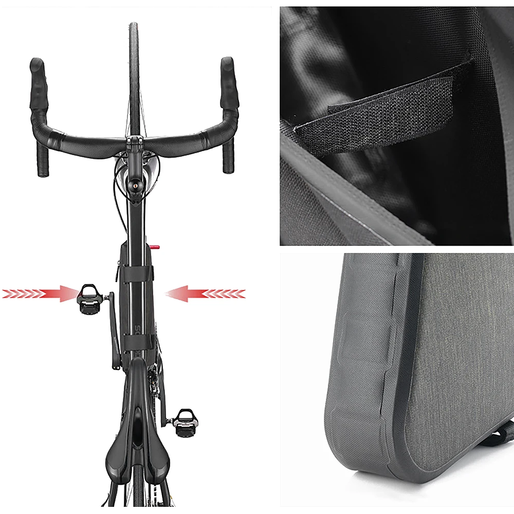 Непромокаемая велосипедная сумка 18л большая емкость MTB Дорожная каркасная