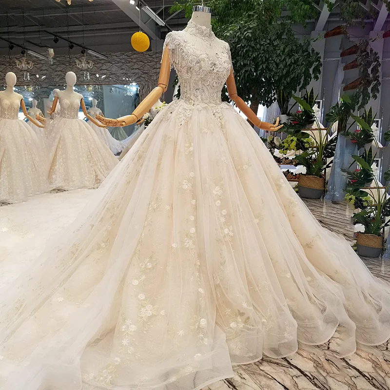 LS154841 Элегантное свадебное платье королевы 2021 Бесплатная доставка с высоким