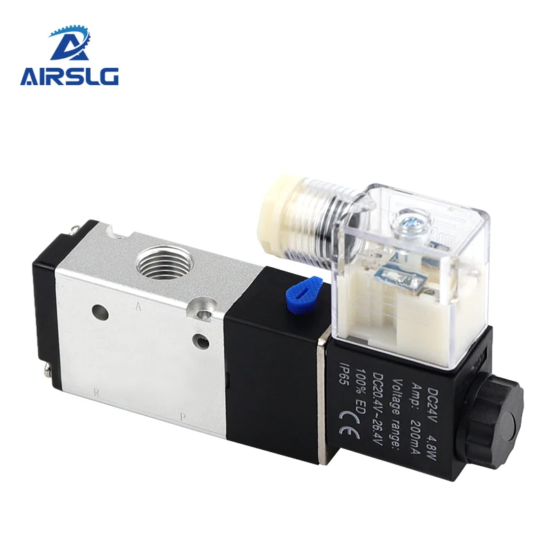 

Pneumatic Solenoid Valve 3 Way 2 Position Air Directional Control Valve 3V210-08 DC12V DC24V AC110V AC220V