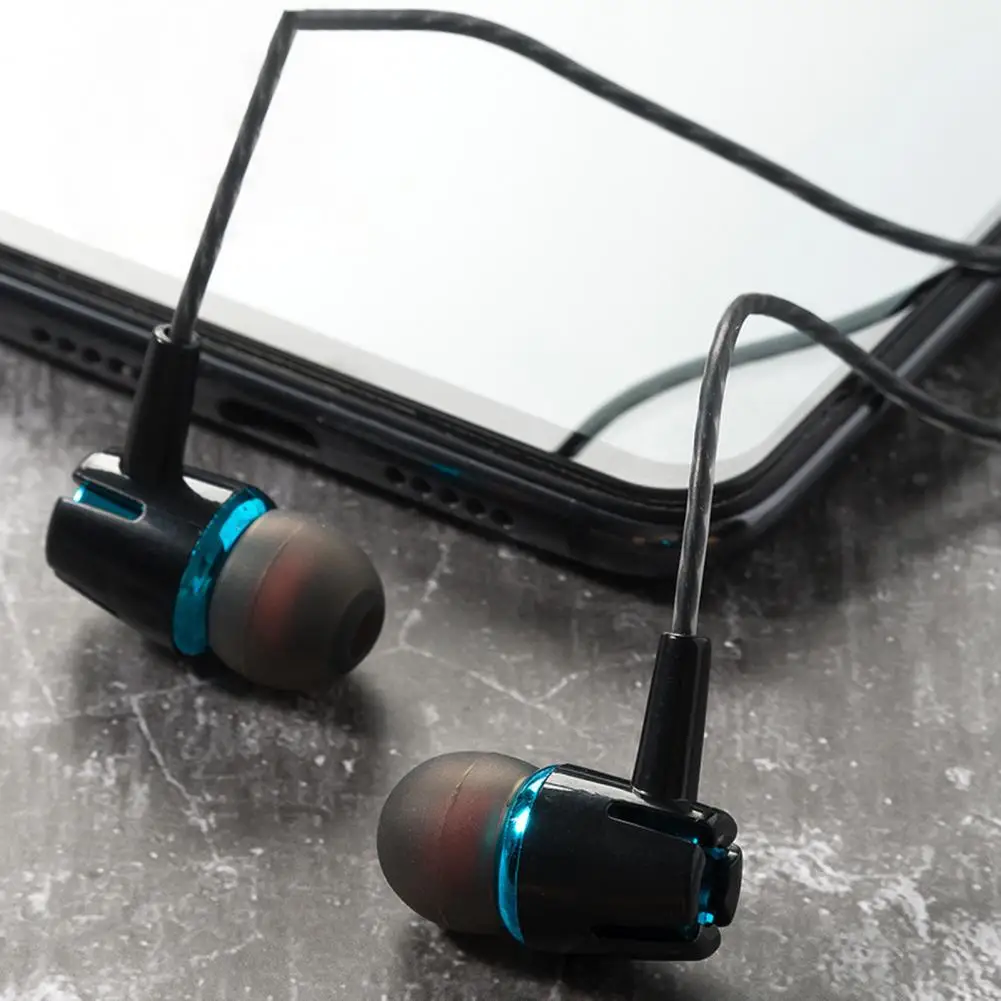 

Earbuds Comfortable Noise Reduction Lightweight In-ear Wired Earbuds for Sports