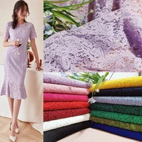 1m 150cm wide multi color precision strands hollow fabrics high end home tablecloths wedding lace sewing apparel fabrics ac288