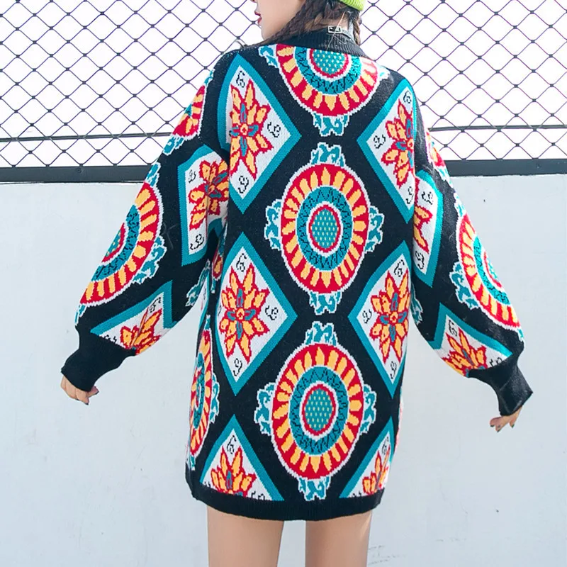 Новый женский свитер размера плюс зимняя одежда Рождественская Кукла-снеговик