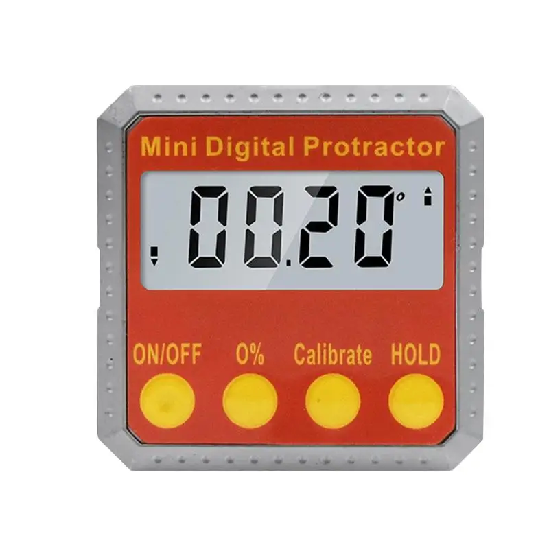 360 градусов Мини Магнитный цифровой дисплей Инклинометр электронный уровень