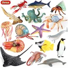 Морская Медуза Oenux, морская Медуза, Акула, печать, краб, клоун, тунец, морская рыба, модели животных, экшн-фигурки, миниатюрная искусственная кожа из ПВХ