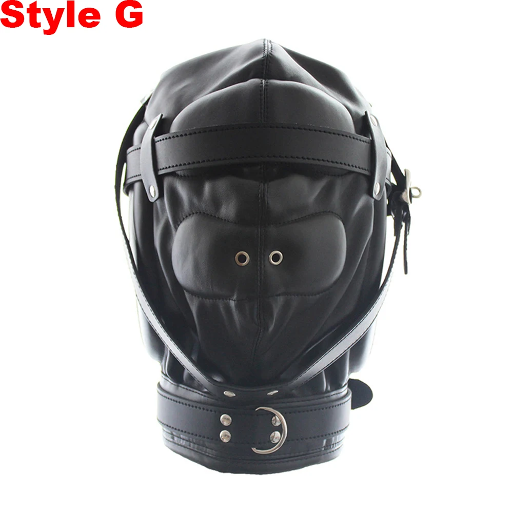 Унисекс бандаж Yunman БДСМ подголовники ремни раньше маска для косплея на Хэллоуин