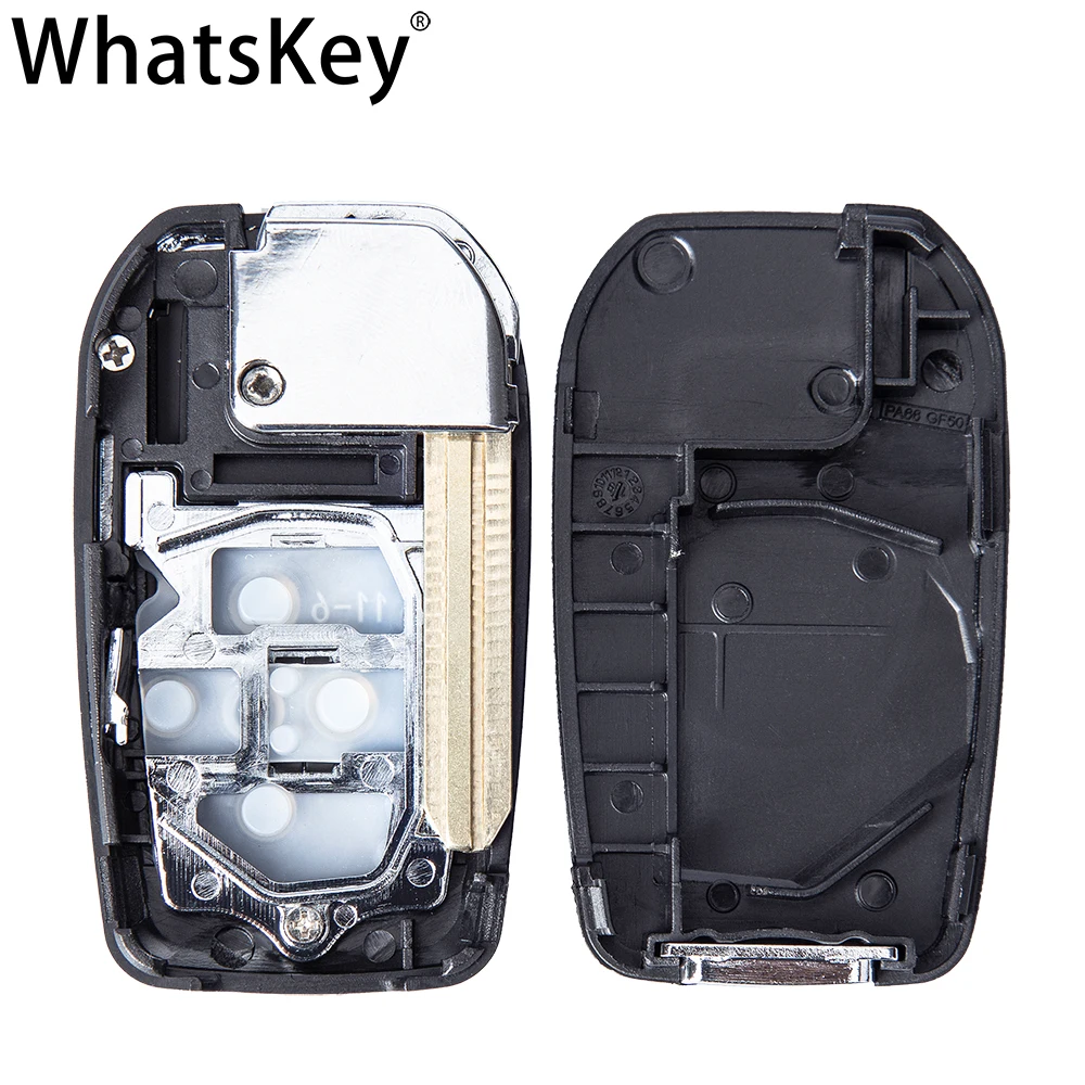 Модифицированный флип-ключ WhatsKey Сменный Чехол для Toyota Corolla RAV4 Reiz Yaris 4Runner Camry чехол
