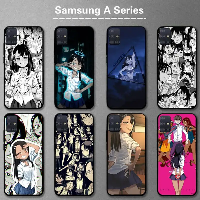 

Nagatoro san anime aesthetic Phone Case For Samsung A6 A7 A8 A10 A11 A20 A21 A30 A31 A40 A50 A70 A80 A91 Plus S E Cover