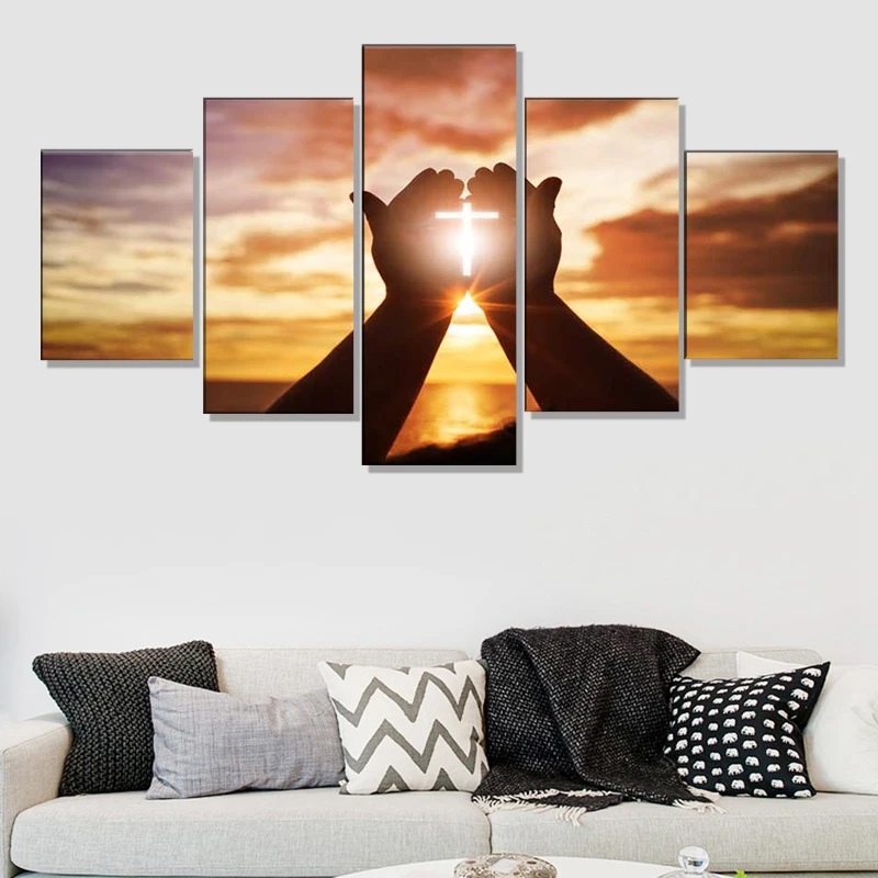 Большие христианские кресты крест на стену искусство Христос домашний декор для