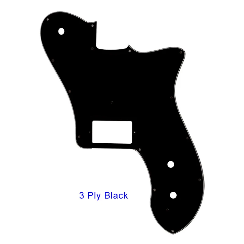 Pleroo пользовательские гитарные детали-для США FD 72 Tele Deluxe переделка гитары Pickguard с