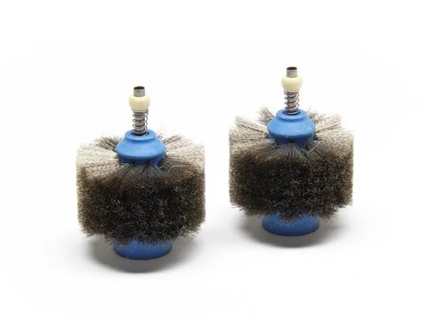 

Металлические голубые кисти JBC