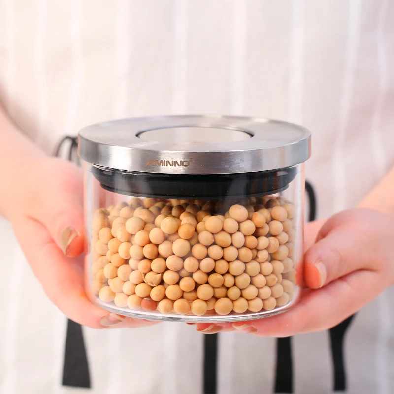 AMINNO Емкость для хранения сахара 330 мл Бутылка специй с герметизирующей крышкой