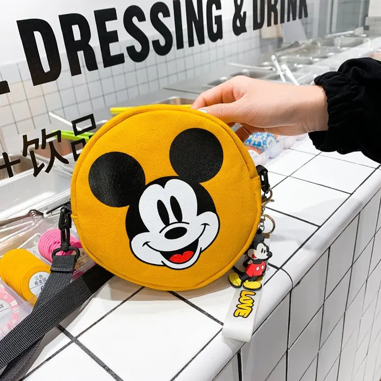 Милая холщовая сумка-мессенджер Disney ins маленькая Корейская Студенческая Фея