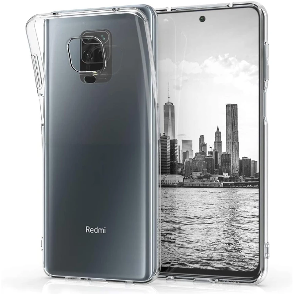 Силиконовый чехол из ТПУ Для Xiaomi Mi 10 9T A3 Lite Max 3 Mix Redmi Note 9S 9 Pro 9A 8 8T 7 8A 7A прозрачный