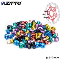 st  cke Bunte Bike Fahrrad Bremsscheibe Befestigungs Schrauben Torx Schrauben T25 M5x10mm MTB Bike Legierung Stahl Disc Bremse rotor Schrauben