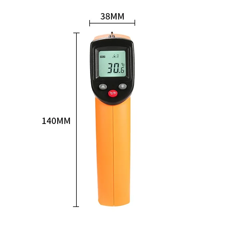 Новый GM320 LCD ИК инфракрасный термометр Бесконтактный цифровой пирометр