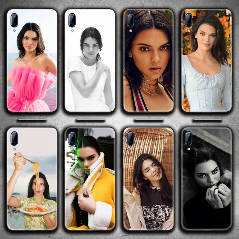 Модель Girl Kendall Jenner чехол для телефона Vivo Y91c Y17 Y51 Y67 Y55 Y7s Y81S Y19 V17 vivo s5|Бамперы| |