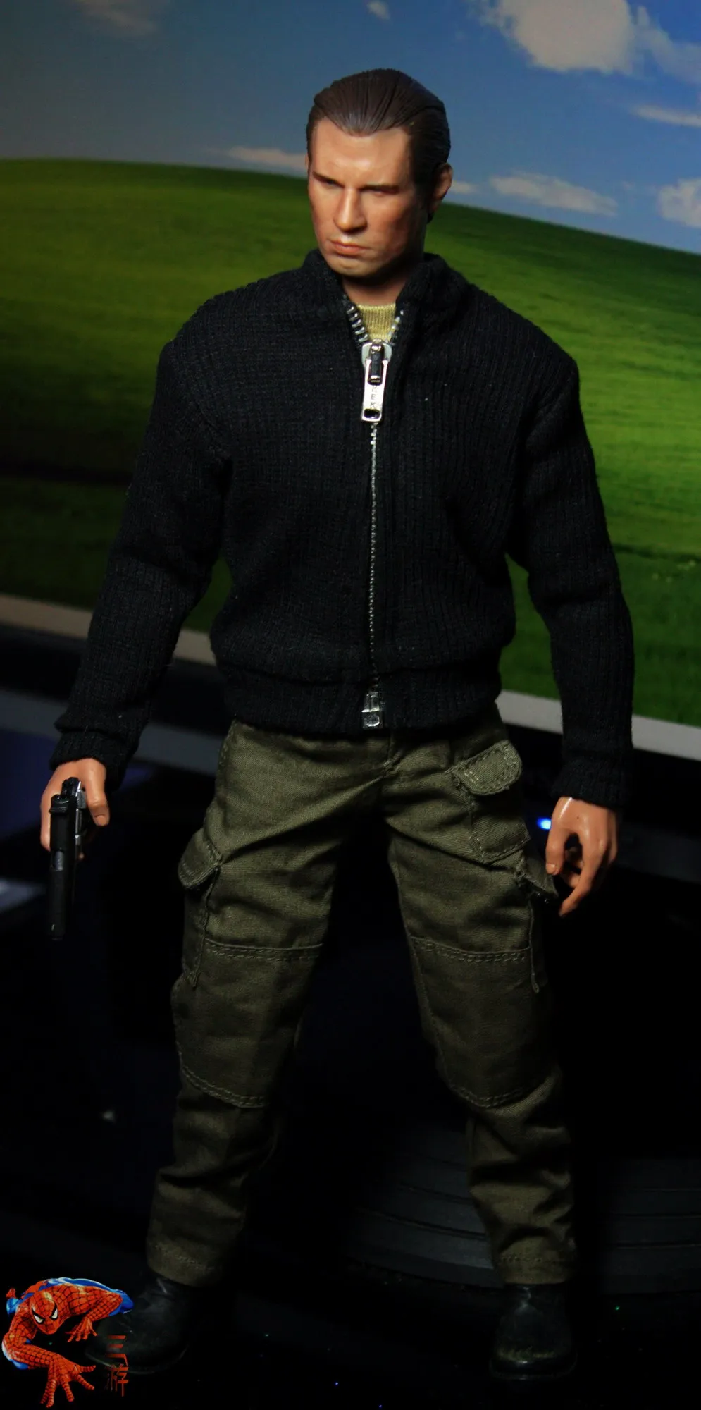 Голова [ESTARTEK] Headplay Hp Pulp дно фантастическая 1/6 John Travolta голова для коллекционной