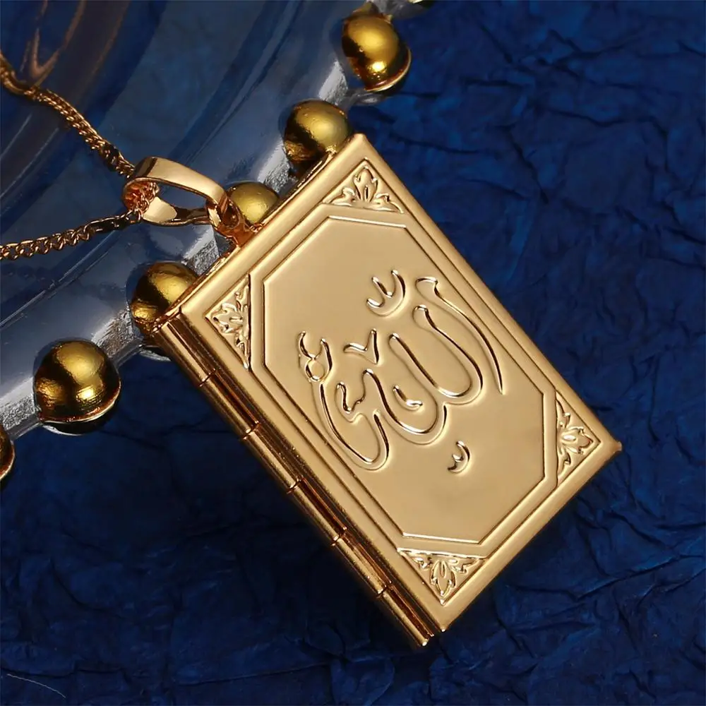 Цепочка с кулоном золотого цвета для мужчин и женщин | Украшения аксессуары