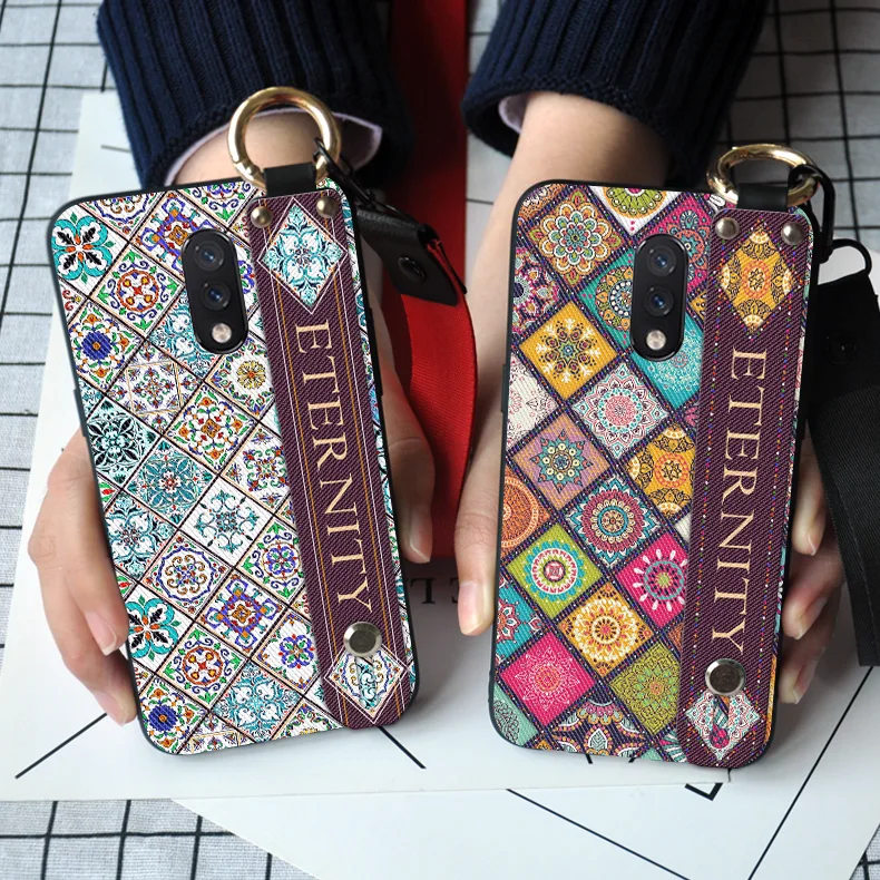 Ремешок на запястье для Oneplus 3 3T 1 + 5 5T One plus 6 T роскошный шейный чехол 7 Pro 7Pro задняя