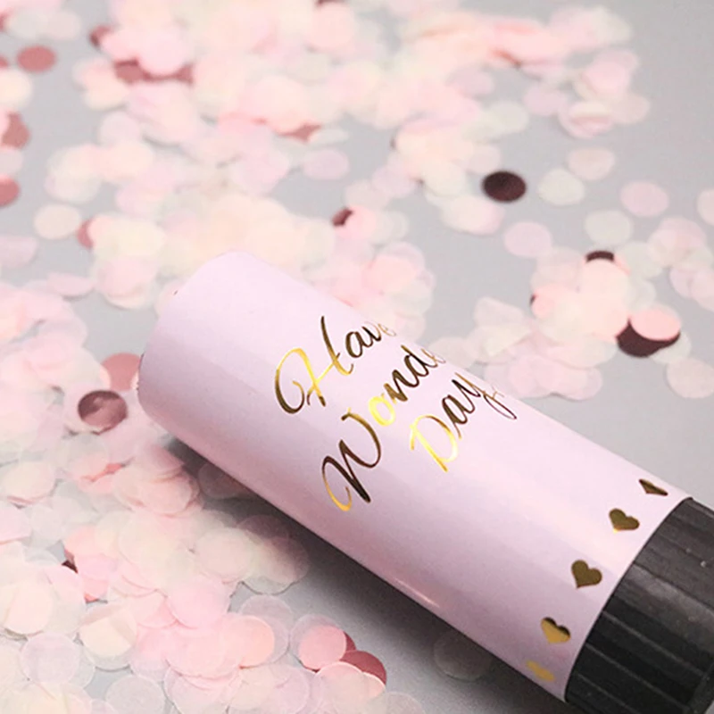 Вечерние ручной фейерверк с пушками конфетти праздничные вечерние товары для