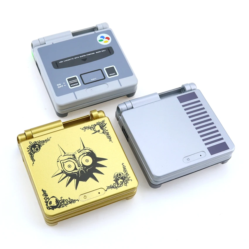 Полный комплект корпуса YuXi запасная часть для Nintendo Gameboy Advance SP GBA чехол крышка с