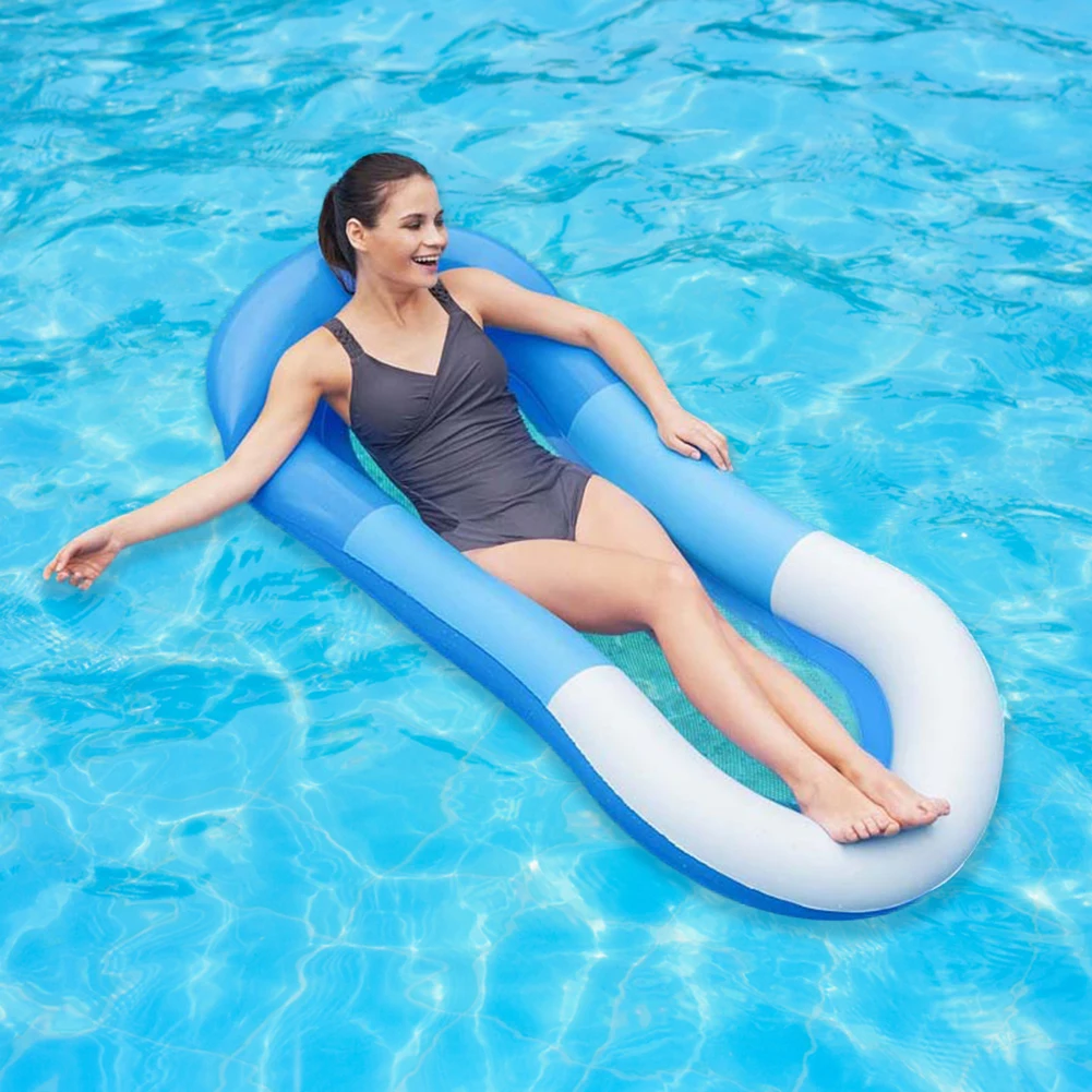 

Плавающий водный гамак, искусственное кресло, надувное кресло, подушка для плавания, пляжный надувной матрас, кресло для взрослых