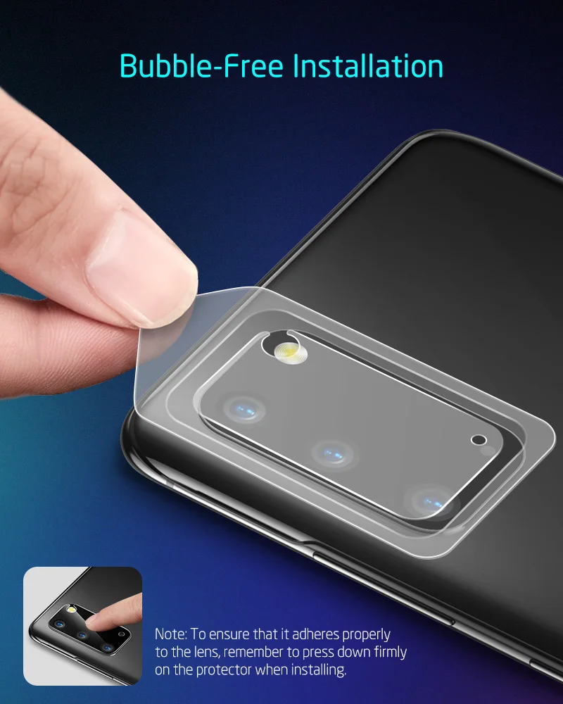 ESR S21 ультра камера протектор объектива фара Защитная пленка для Samsung S20 стекло