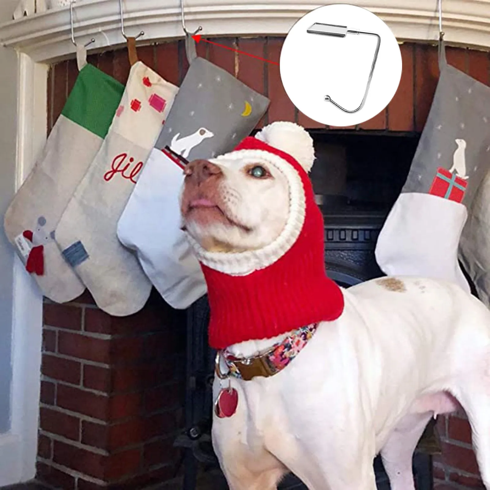 4 шт. держатели для чулок крючки камина | Дом и сад