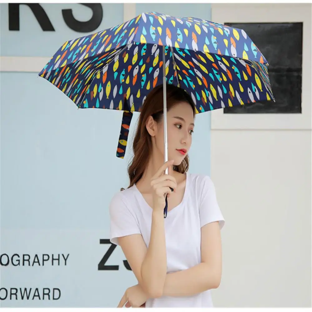 Неавтоматический складной размер 16 см зонты от дождя и солнца ветрозащитные для
