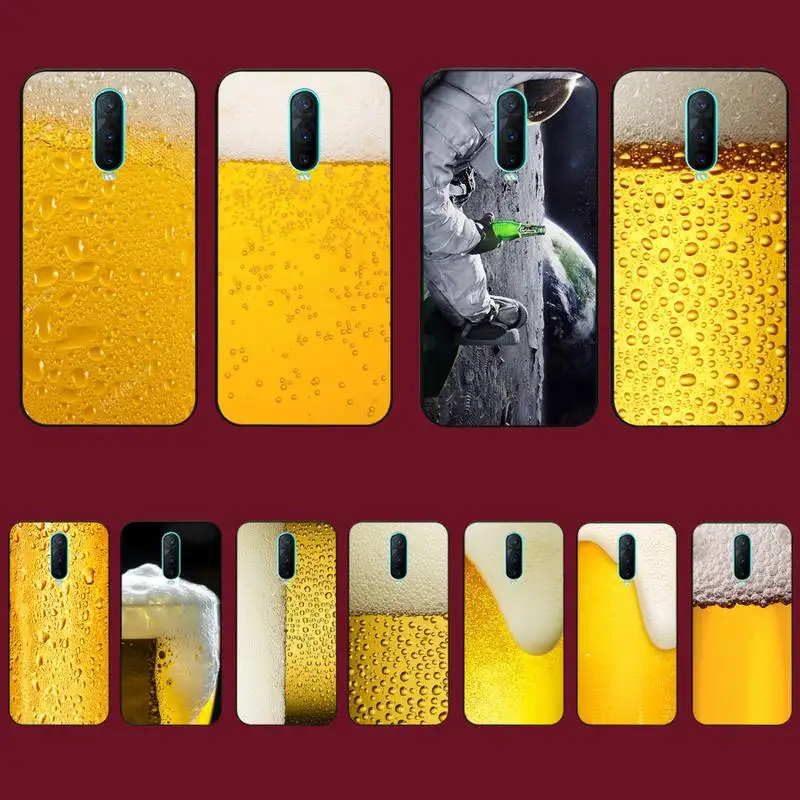 

TOPLBPCS World Beers Alcohol Summer Bubble Phone Case for Vivo Y91C Y11 17 19 17 67 81 Oppo A9 2020 Realme c3