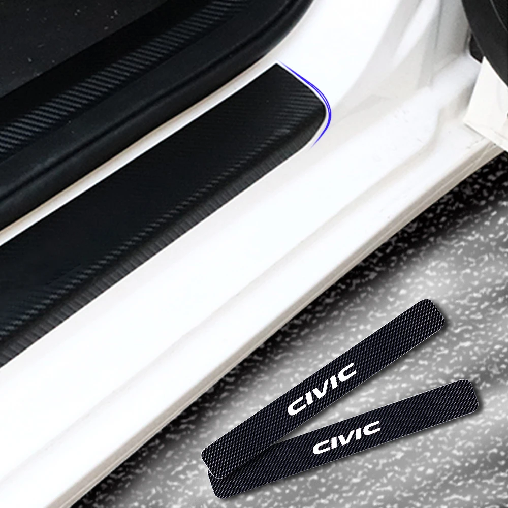 4 шт. накладки на порог автомобильной двери для Honda Civic | Автомобили и мотоциклы